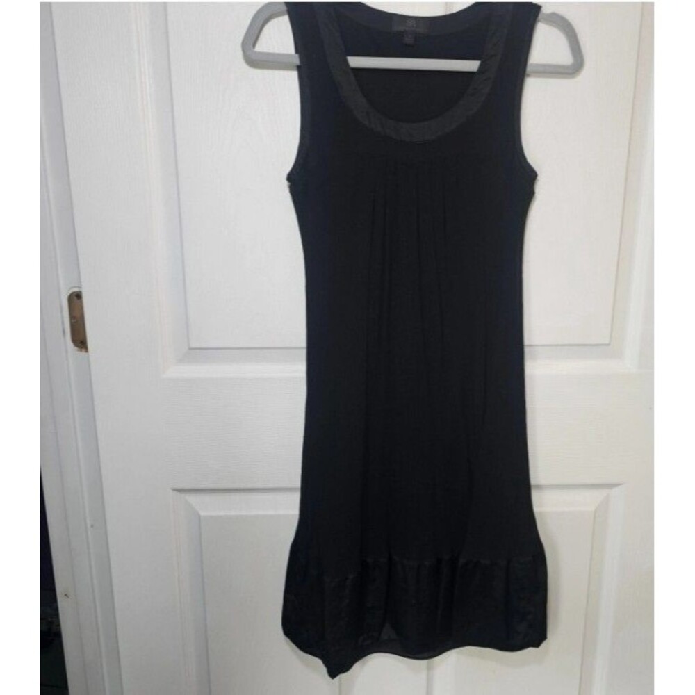 Women's Banana Republic Black Silk Dress Small LBD